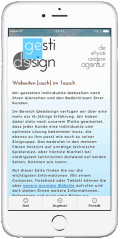 WebApp der gesti-design