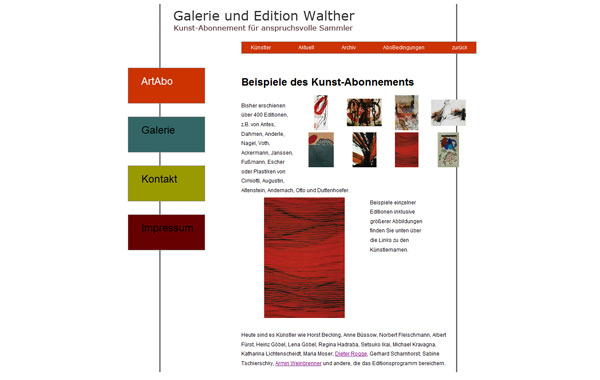 Galerie Walther 2010